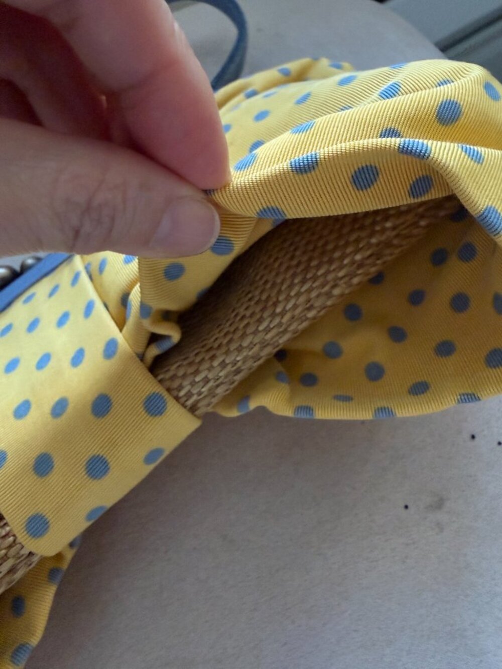 Yellow Bow bag - Picture 5 of 9